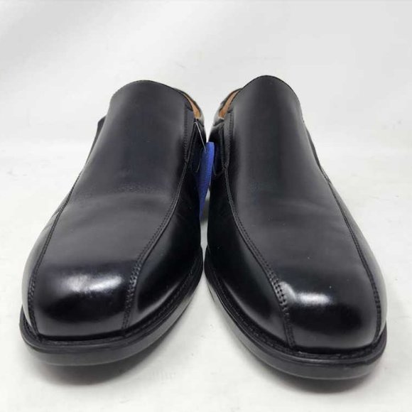 NWOB men\'s 12 3E Florsheim Medfield bike toe slip loafer shoes Black 12 EEE Wide main image 9